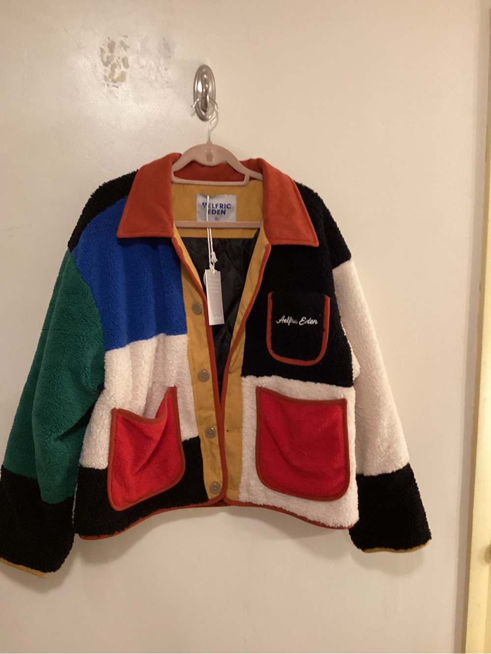 Aelfric Eden Color Blocking Coat - Picture 7 of 14